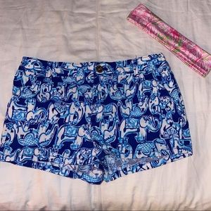 lily pulitzer shorts & headband